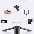 Mini Tripod, Anozer Small Tripod with Universal Phone Holder & Cold Shoe,Lightweight Phone Tripod Stand Compatible with iPhone 15 Pro Max/15 Pro/14 Pro Max/14 Pro,Travel Tripod for Camera/GoPro/Webcam