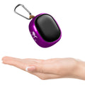 OROROW Petit haut-parleur Bluetooth, mini haut-parleur portable sans fil, portée Bluetooth de 49 pieds, basses améliorées, prise en charge de la carte TF, haut-parleur Bluetooth pour iPhone, voyage, randonnée, voiture, cadeau (violet)