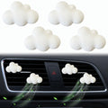 4 Pcs Cloud Air Vent Clips, Cute Cloud Car Air Fresheners Vents Clips Funny Car Diffuser Vent Clips Car Interior Decor Charm Cute Car Accessories Car Decoration for Women