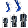 Chaussettes de football pour garçons et filles, chaussettes de football pour jeunes, chaussettes de football pour garçons et filles, accessoires de football pour garçons et filles (US, Alpha, Small, Regular, Blue)