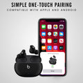 Beats Studio Buds - Auriculares inalámbricos con cancelación de ruido - Compatibles con Apple y Android, micrófono integrado, clasificación IPX4, auriculares resistentes al sudor, auriculares Bluetooth de clase 1 - Negro