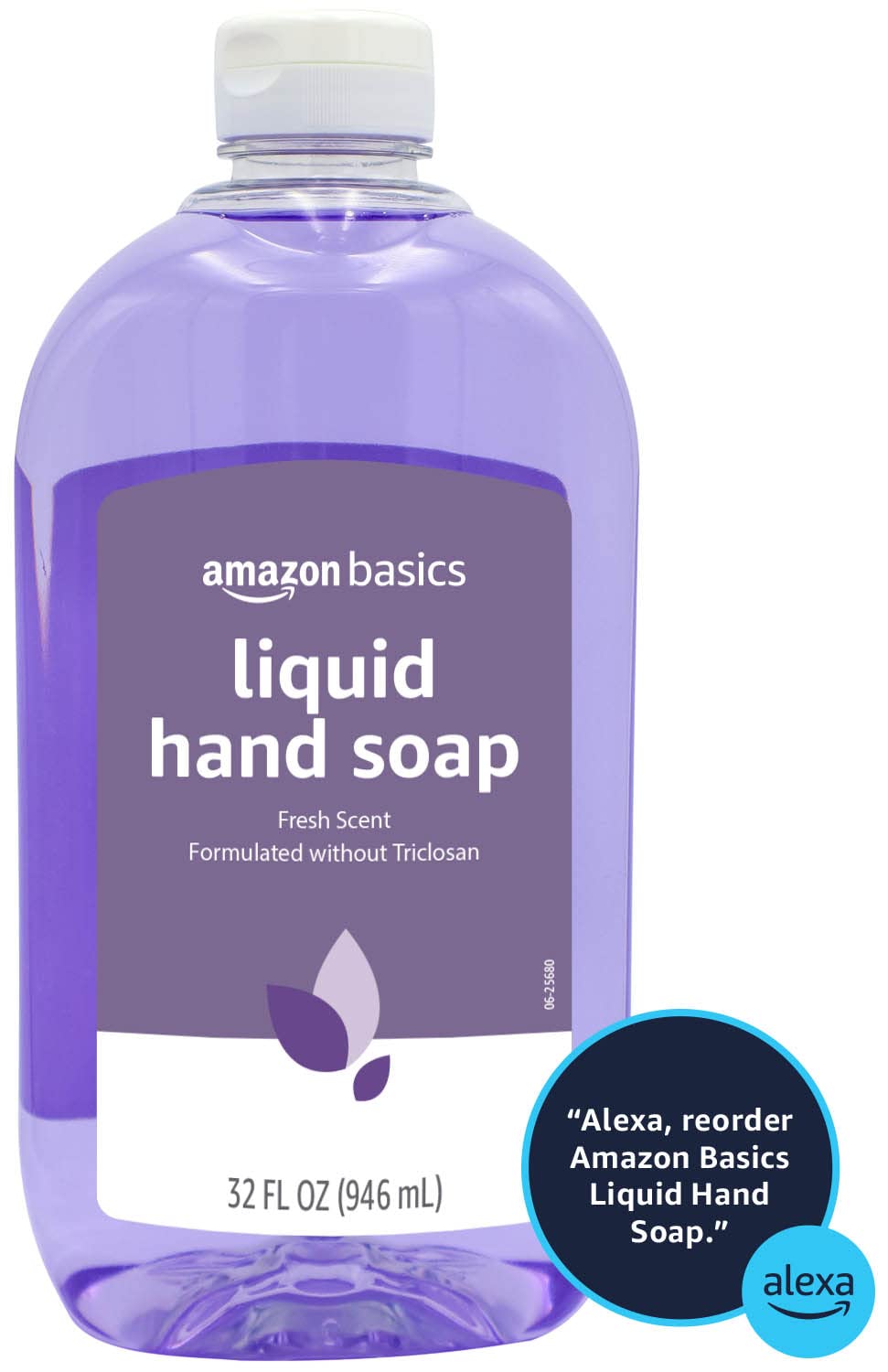 Amazon Basics Original Fresh Liquid Hand Soap, 32 Fl Oz (Pack of 2) (Previously Solimo)