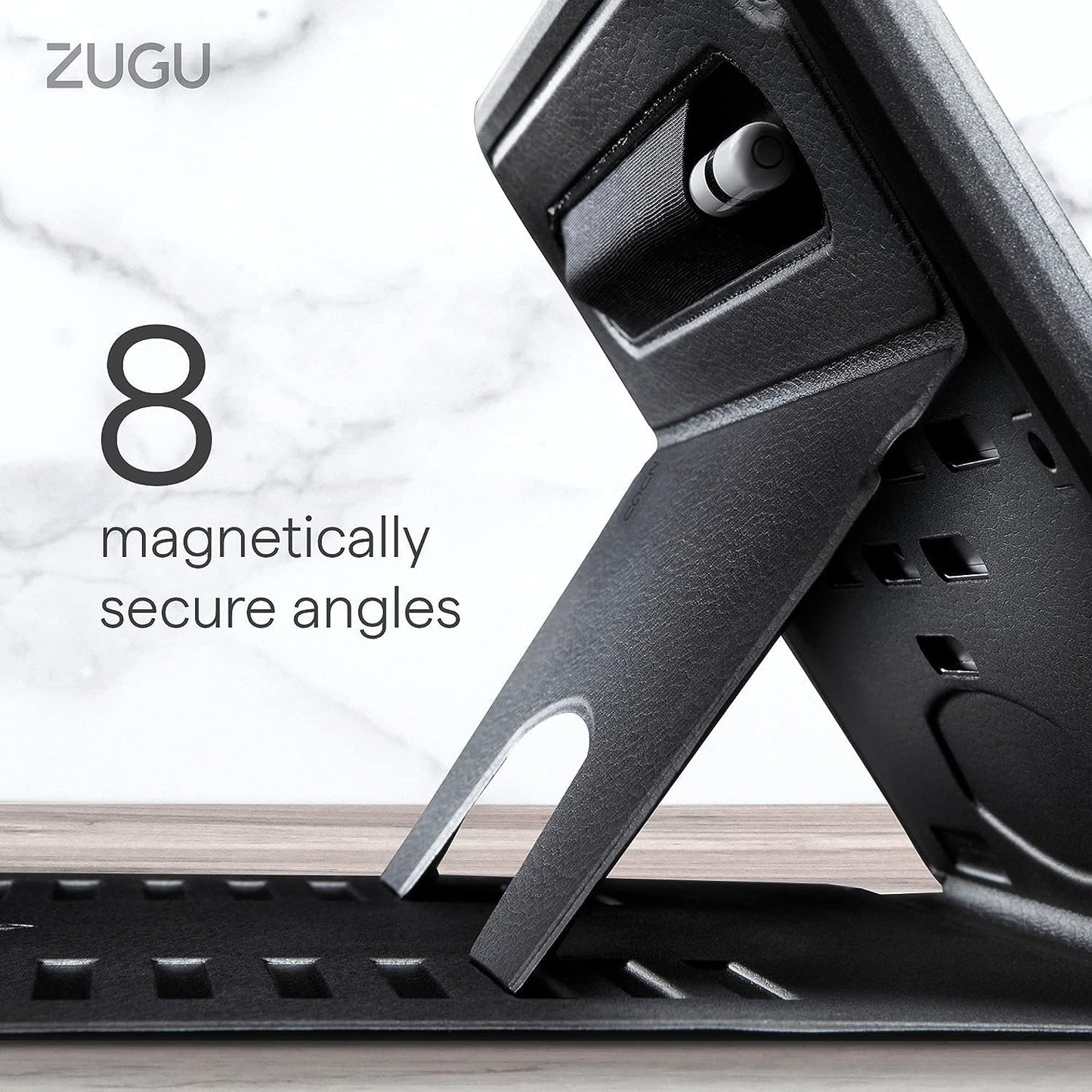 ZUGU CASE for 10.2 Inch iPad 9th Generation Case 7th / 8th Generation Case (2021/2020/2019) | Protective, Thin, Sleek Design, Magnetic Stand, Sleep/Wake Cover | Magnetic Cover | Desert Rose