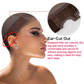 Lace Wig Grip Cap Women: 4x5 Transparent Swiss Lace Front - Non-slip Wig Gripper for Keeping Wigs In Place - Adjustable Elastic Headband with Velcro