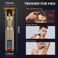 Hair Clippers for Men Professional Hair Trimmer Barbers Beard Trimmer Shaver Razor T Blade Liner Trimmer Hair Grooming Cutting Kit at Home Cordless Rechargeable Zero Gapped Edgers Gifts for Men