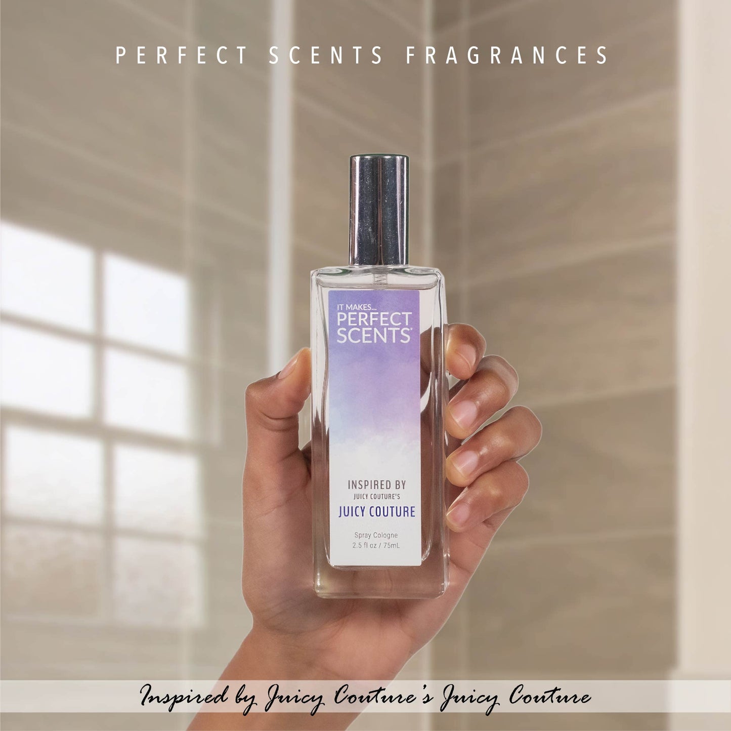 Perfect Scents Fragrances | Inspired by Juicy Couture's Juicy Couture | Women’s Eau de Toilette | Vegan, Paraben Free | Never Tested on Animals | 2.5 Fluid Ounces