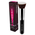 Black & White Kabuki Foundation Brushes Bundle By KESHIMA - Regular Size - Premium Makeup Brushes for Liquid, Cream, and Powder