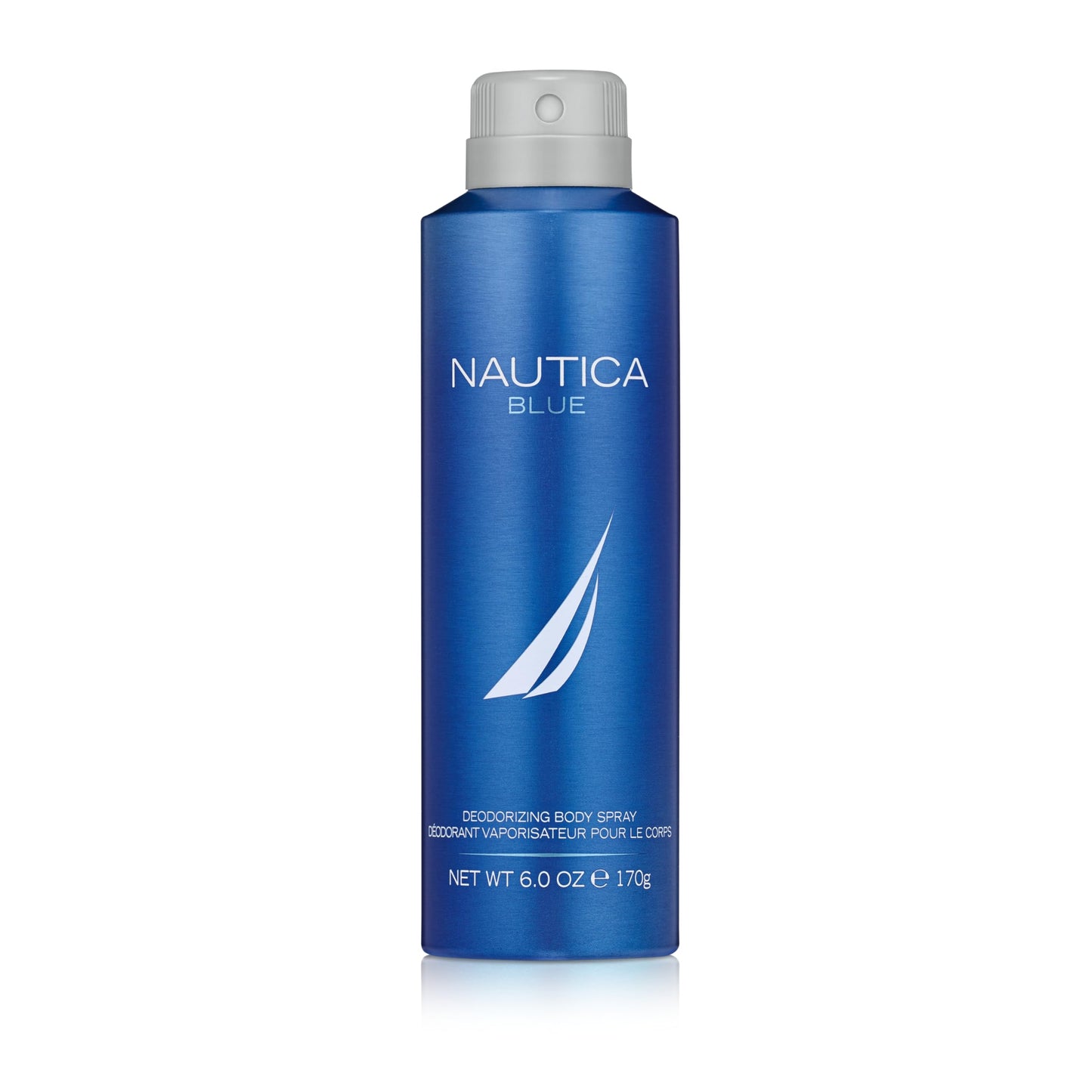 Nautica Blue Deo Body Spray 6 fl oz (Pack of 1), Notes of Basil, Jasmine, and Cedarwood, Men's Fragrance, Long Lasting, Everyday Fragrance