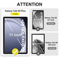 SPARIN 2 Pack Screen Protector for Samsung Galaxy Tab A9 Plus 11 Inch 2023, Case Friendly Tempered Glass for Samsung Tablet A9 Plus/ A9+ 11'' 5G (SM-X210/X216/X218)-HD Clear film