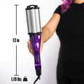 Bed Head Wave Artist Deep Waver | Combat Frizz, Get Long Lasting Results, & Add Massive Shine for Beachy Waves | With Tourmaline Ceramic Technology (Purple)