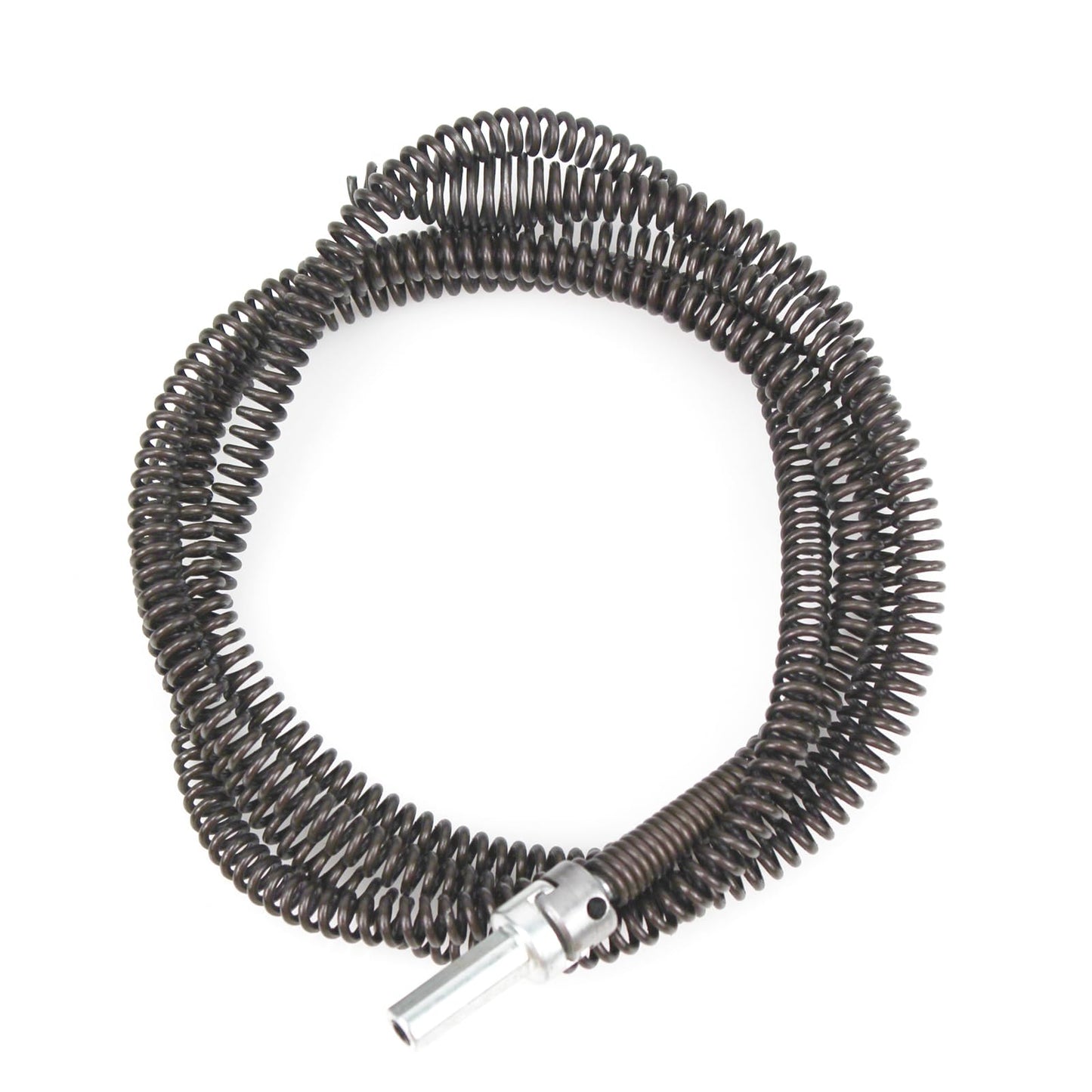 Desatascador de desagües con conector de taladro, cable de barrena de drenaje, serpiente de drenaje de 9,84 pies, taladro de plomería flexible, limpiador de tuberías para cocina, baño, inodoro y lavabo de ducha