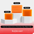 Kojie San Skin and Body Brightening Soap - Original Kojic Acid, Dark Spot Remover Bar Soap with Glycerin & Tea Tree Oil - 65g x 2 Bars