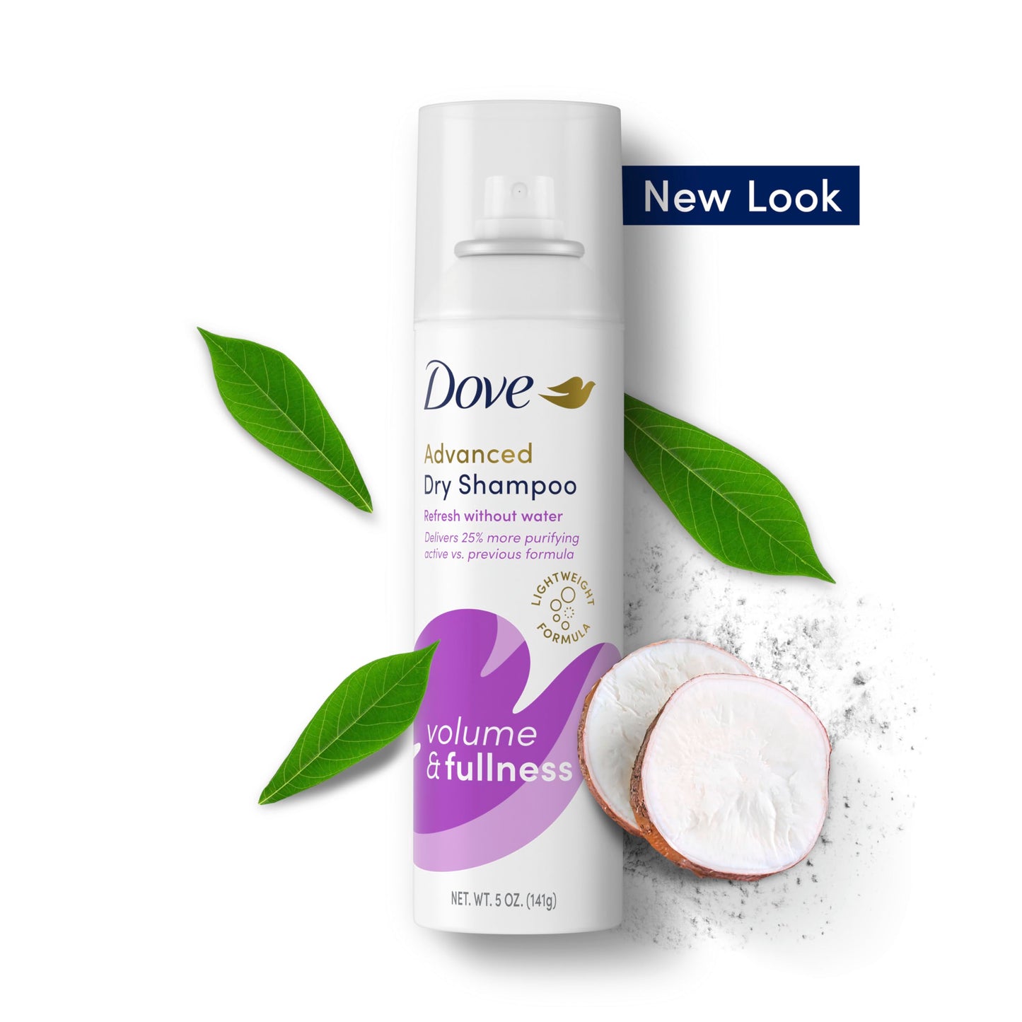 Dove Dry Shampoo Volume & Fullness 2 Count for Oily Hair for Refreshed Hair 5 oz