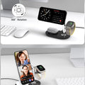 Wireless Charging Station for Mag-Safe Charger 3 in 1 for iPhone 16/15/14/13/12 Series, Airpods Pro 2, iWatch Series 10/9/8/7, Magnetic Charging Station for Multiple Devices Apple