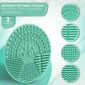 MINTHE™ Makeup Brush Cleaner Mat | 2 Pack | Silicone Makeup Brush Cleaning Mat, Make Up Brush Cleaner Pad, Makeup Brush Mat Cleaner, Makeup Cleaner, Make Up Brushes Cleaning