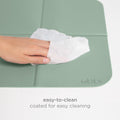 Ubbi On-The-Go Diaper Changing Mat, Baby Portable Changing Mat, Baby Traveling Accessories, Sage