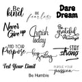 12 Pieces Inspirational Wall Decals Stickers Quotes Peel and Stick Vinyl Wall Decals Classroom Decals for Walls Motivational Saying Positive Wall Stickers for Bedroom Office Teen Dorm Art Decor