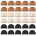 Smilco 30 Pieces Wig Caps, Wig Caps for Women Lace Front Wig Stocking Caps for Wigs Nude Wig Cap (Three colors)…