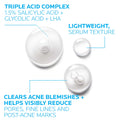 La Roche-Posay Effaclar Salicylic Acid Acne Treatment to Minimize Pores, Clear Acne Blemishes and Post Acne Marks