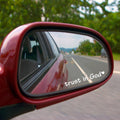 TUANRIVER 2 x Trust in God Rearview Mirror Decal Water Bottle Stickers Affirmation Reminder Sticker Laptop Bumper Tumbler Vinyl Sticker Car Mirror Decal Funny Car Decor Gift