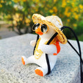 Qiwen Rear View Mirror Hanging Accessories of Cool Swinging Duck Car Hanging Ornament Cute Car Accessories for Teens Men Women Car Mirror Hanging Accessories Funny Truck Car Pendant Car Charms(Cool A)