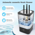 Makeup Brush Cleaner, Neeyer Super-Fast Electric Brush Cleaner Machine Automatic Brush Cleaner Spinner Makeup Brush Tools black