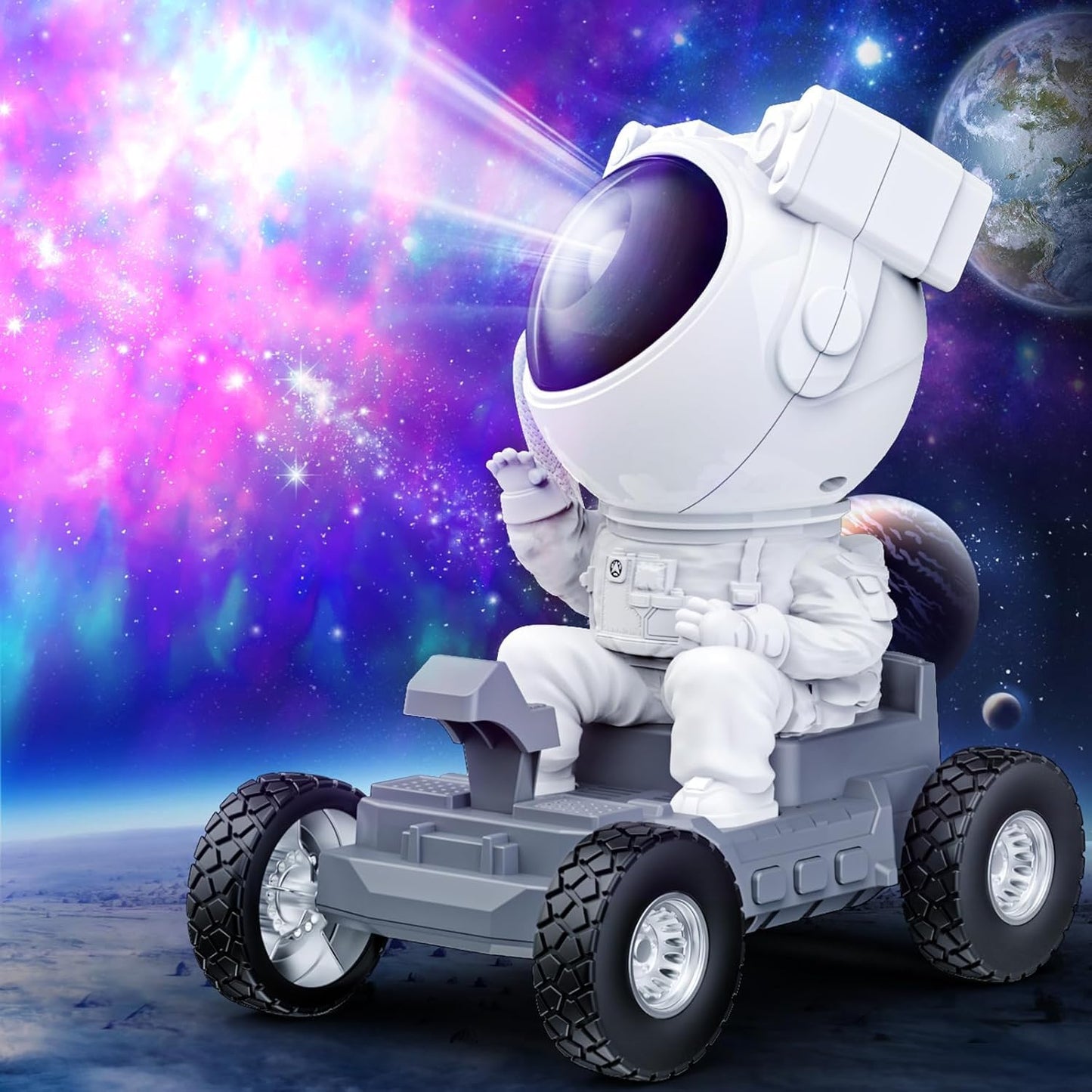 Homspal Astronaut Galaxy Projector, veilleuse pour enfants, projecteur d'étoiles avec minuterie et télécommande, plafonniers LED à nébuleuse étoilée pour chambre à coucher, cadeaux pour filles et adolescentes