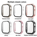 Gvoudeg 6 Pack Case with with Tempered Glass Screen Protector for Apple Watch Series 10 42mm(2024), Hard PC Ultra-Thin Scratch Resistant Protective Face Cover for iWatch Series 10 42mm Accessories