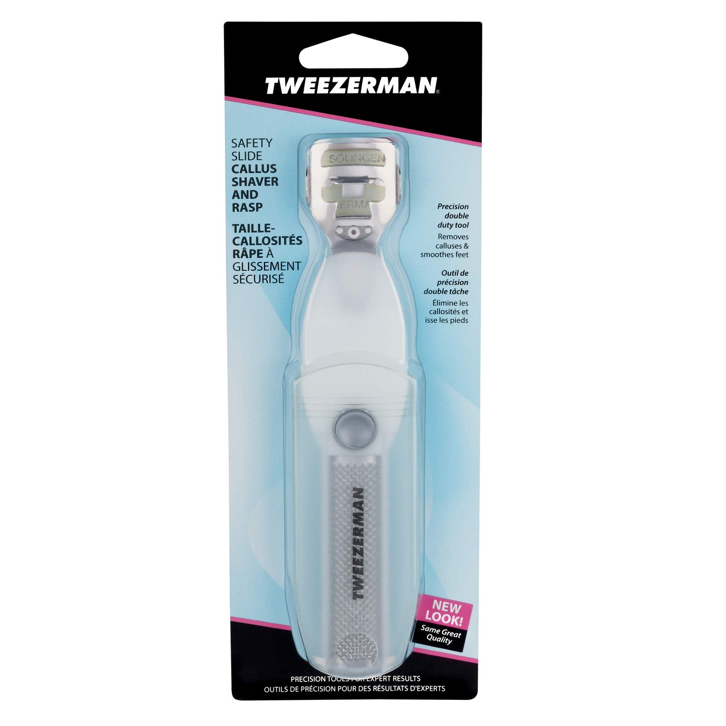 Tweezerman Safety Slide Callus Shaver with Rasp