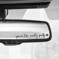 2 x You Are Like Really Pretty Rearview Mirror Decal Water Bottle Stickers Affirmation Reminder Sticker Laptop Bumper Sticker Tumbler Vinyl Sticker Car Mirror Decal Funny Car De (You're Pretty, Black)