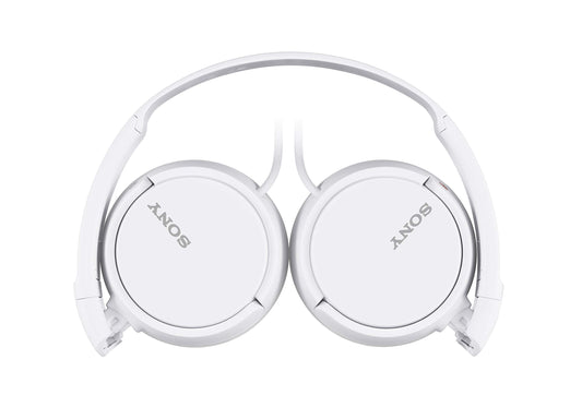 Auriculares supraurales con cable Sony serie ZX, color blanco MDR-ZX110