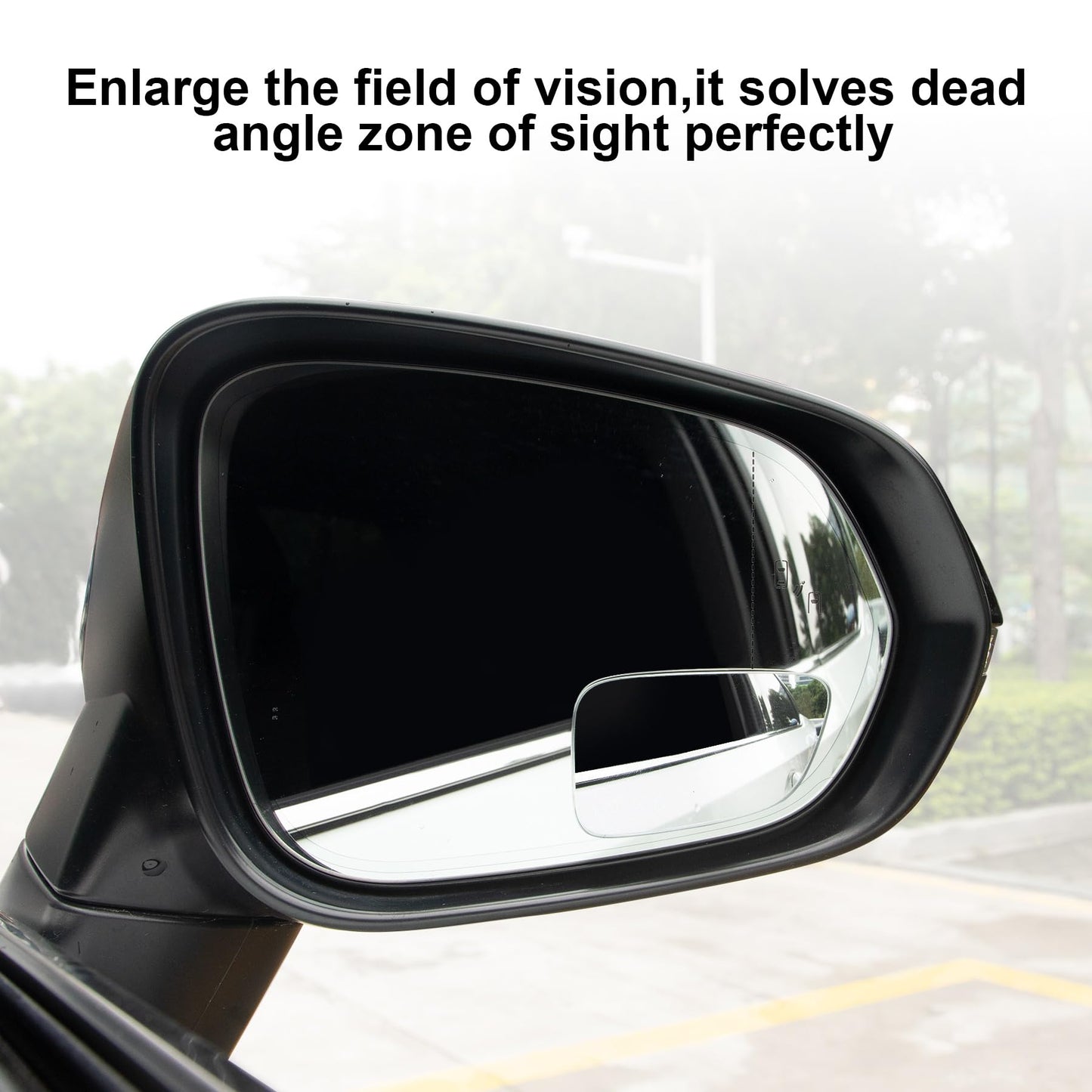 LivTee Blind Spot Car Mirror, HD Glass Frameless Convex Side Mirror Blindspot, Wide Angle Rear View Car Mirrors for Cars SUV Trucks and RVs - Car Accessories