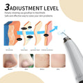 Blackhead Remover Pore Vacuum Cleaner - 6 Probes 3 Adjustable Suction Power,USB Rechargeable Blackhead Vacuum Kit Electric Acne Extractor Tool for Adult (Off White)