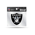 Calcomanía pequeña de 4" x 4" de la NFL Las Vegas Raiders de Rico Industries