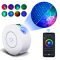 V JULES.V Star Projector, Galaxy Projector for Bedroom, Smart APP & Voice Control Galaxy lamp, Compatible with Alexa & Google Home, for Kids Adults Bedroom,Room Decor,Game Room,Party (White Round)