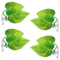 Lot de 4 coussinets en feuille pour poissons Betta URATOT simulant l'habitat naturel des frayères, des lits de repos et de reproduction pour poissons Betta