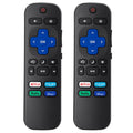 (Pack of 2) Replacement Remote Control Compatible for Roku TV,for TCL Roku/for Hisense Roku/for Onn Roku(Not for Roku Stick,Box and Players)