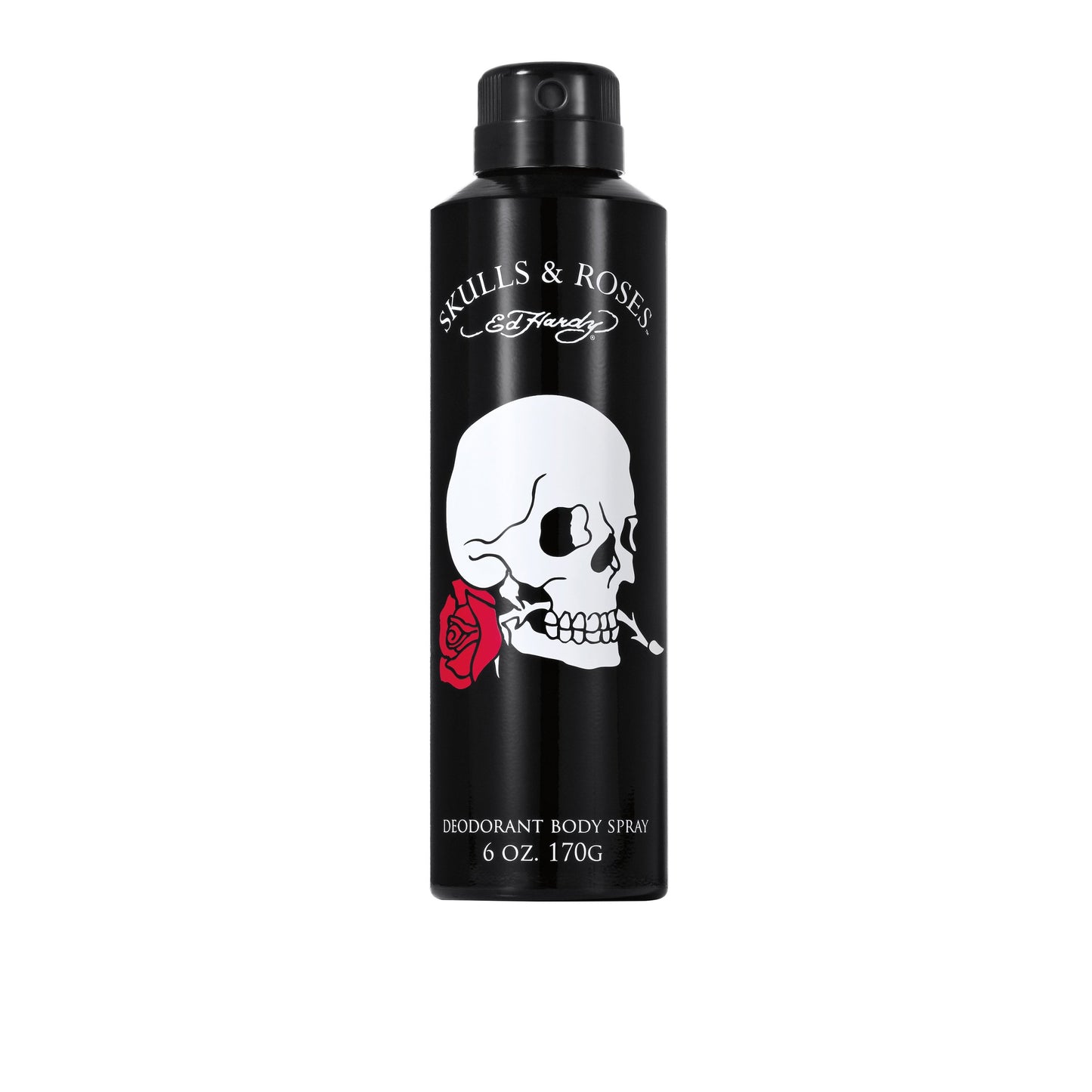 Ed Hardy Skulls & Roses Men's Deodorant & Fragrance Body Spray, 6 oz