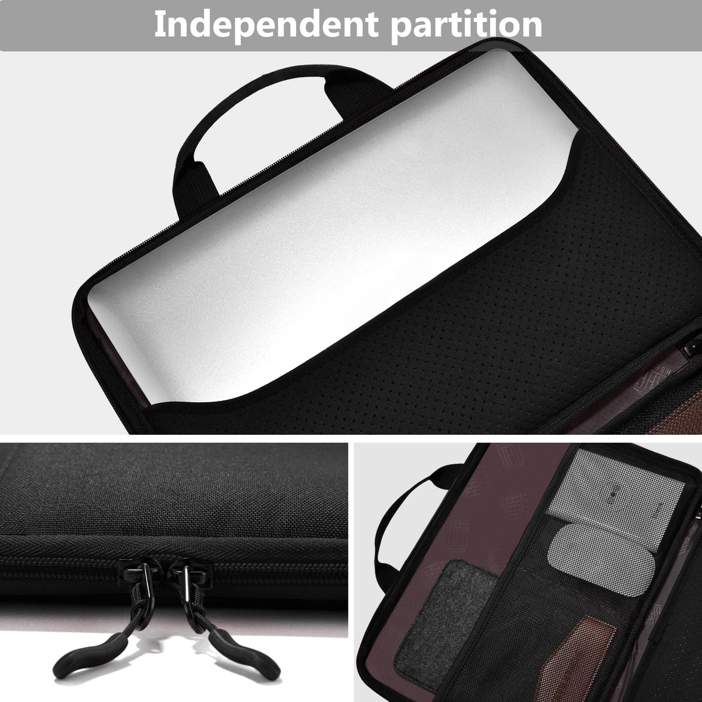 Laptop Sleeve 13-14 Inch Case Briefcase Compatible with MacBook Pro 14 inch 2021 M1 Pro/M1 Max A2442 and All Model of 13.3 Inch MacBook Air/Pro, XPS 13, Most Popular 13"-13.5" Notebooks,B04K01