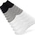 Chaussettes invisibles pour hommes 12 paires de chaussettes courtes invisibles à coupe basse avec doublure en coton Chaussettes décontractées pour hommes 6-12 