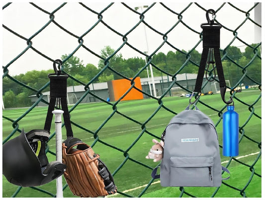 XINFULLWOL 3 in 1 Multifunctional hook,Baseball&Softball Equipment Hanger, Sports Accessories for Baseball,Softball,Hiking and Outdoor,Water Bottle Hiking Camping, Used Both Indoors and Outdoors(1pcs)