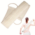 Natural Loofah Sponge Back Scrubber for Bath Shower, Exfoliating Body Scrubber, Shower Loofah Scrubber for Men and Women, Bath Sponge, Body Scrub, to Clean Your Body Deeply, Invigorate Your Skin