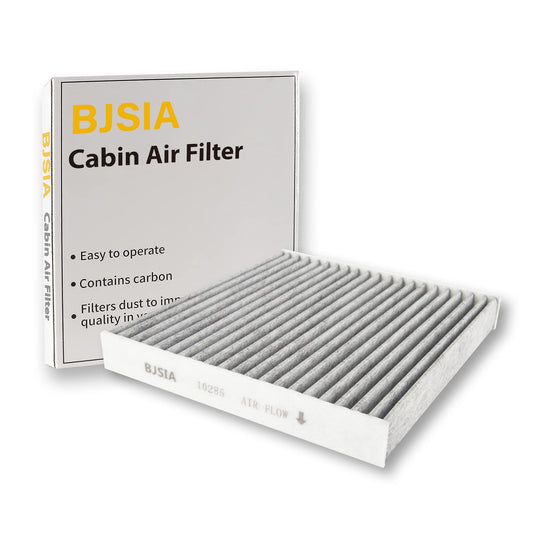 BJSIA Cabin Air Filter Replacement for CP285 (CF10285), Compatible with Toyota Lexus Scion Camry Corolla Tundra Highlander Prius, Car Interior Accessories Premium Cabin Filter with Activated Carbon