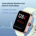 LIVIKEY Smart Watch, Fitness Tracker with Heart Rate Monitor, Blood Oxygen, Sleep Tracking, 41mm Smartwatch Waterproof with Pedometer for Women Men Watch Compatible with Android iOS Phones