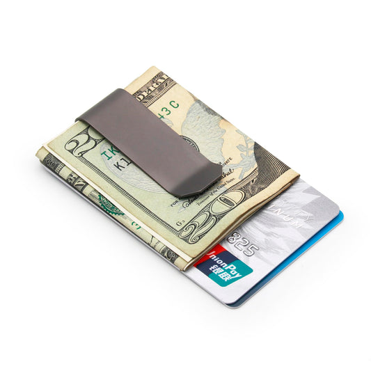 GINKOUHA Titanium Money Clip, 4-in-1 Multifunctional Cash Clip Credit Card Holder Money Clips for Men Women - Box Opener, Screw Tool, Mini Ruler, Gift for Birthday, Christmas, Father's Day