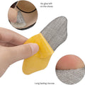 Heel Grips Liner, Cushions Heel Pads Insert Prevent Too Big, Slipping, Blisters, Filler for Loose Shoe Fit ((Black))