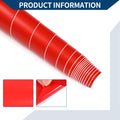 Hihaha Car Wrap Film Exterior Interior Vinyl Wrap Cover Car Protective PVC 0.3 ft x 59.84 Inch 1 Pc Matte Red