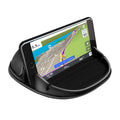 Support de téléphone de voiture Loncaster, support de téléphone de voiture en silicone pour divers tableaux de bord, support de téléphone de bureau antidérapant compatible avec iPhone, Samsung, smartphones Android, appareils GPS et plus encore, noir