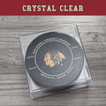 Display Zone Hockey Puck Case, Crystal Clear Puck Holder - Fits Official Size Hockey Puck