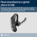 Plantronics - Voyager 5200 (Poly) - Bluetooth Over-the-Ear (Monaural) Headset - Compatible to connect to Cell Phones - Noise Canceling